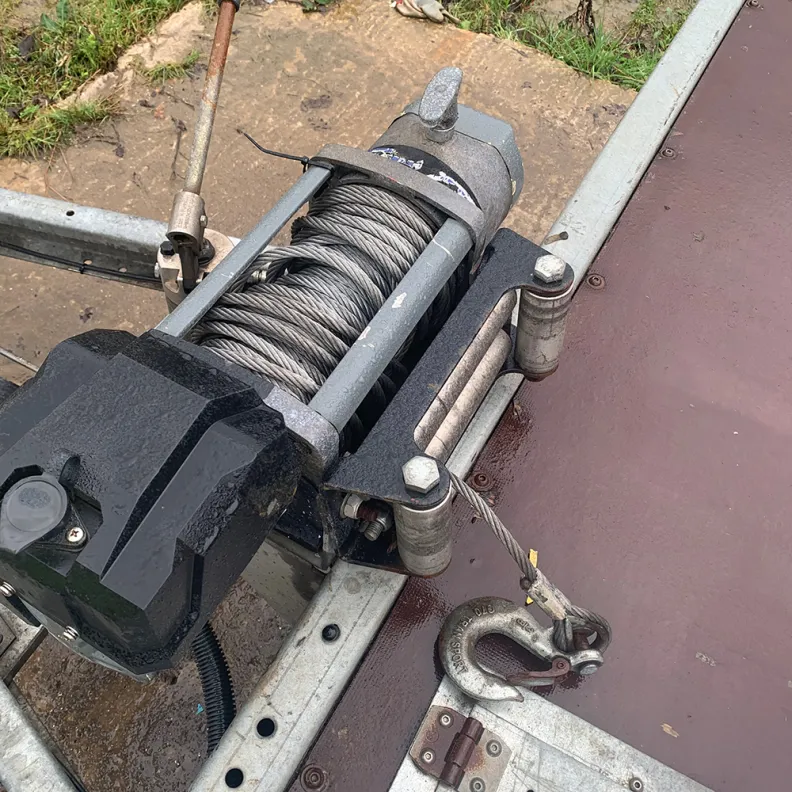 20ft Indespension Flatbed Car Trailer